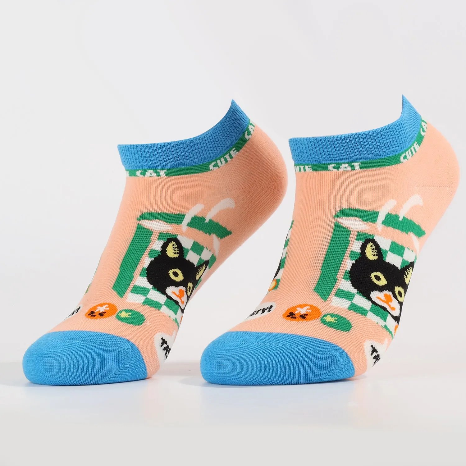 Cute Kitty Treat Socks