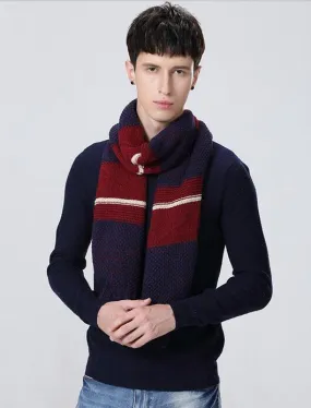 DOTAIN  WY03 Plaid Scarf for Men