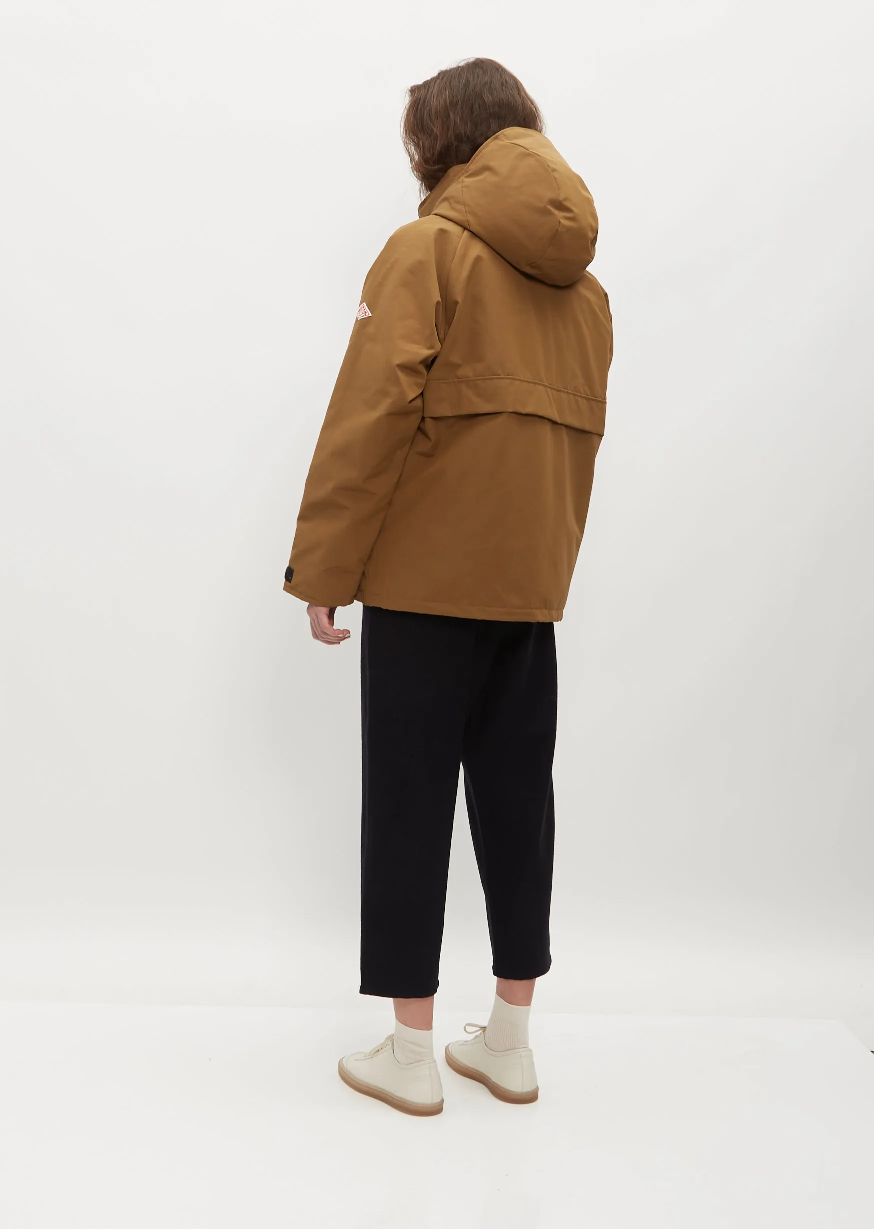 Down Army Hooded Jacket — Coyote