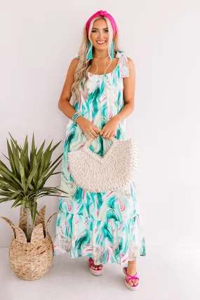 Dreamy Babe Maxi In Green