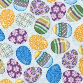 Eggs | Happy Spring | Quilting Cotton