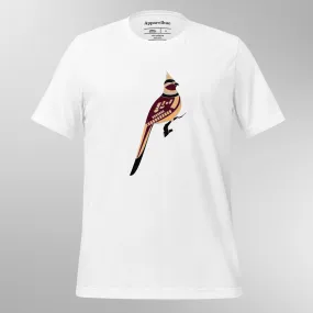 Elegant Bird T-Shirt for Nature Lovers, Stylish Bird Print T-Shirt for Casual Wear, Colorful Bird T-Shirt: Perfect  Unisex T-shirt,