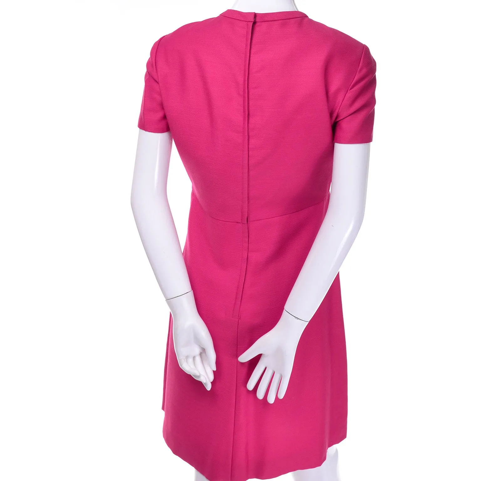 Emma Domb 1960s Perfect Pink Vintage Dress Coat Suit Ensemble