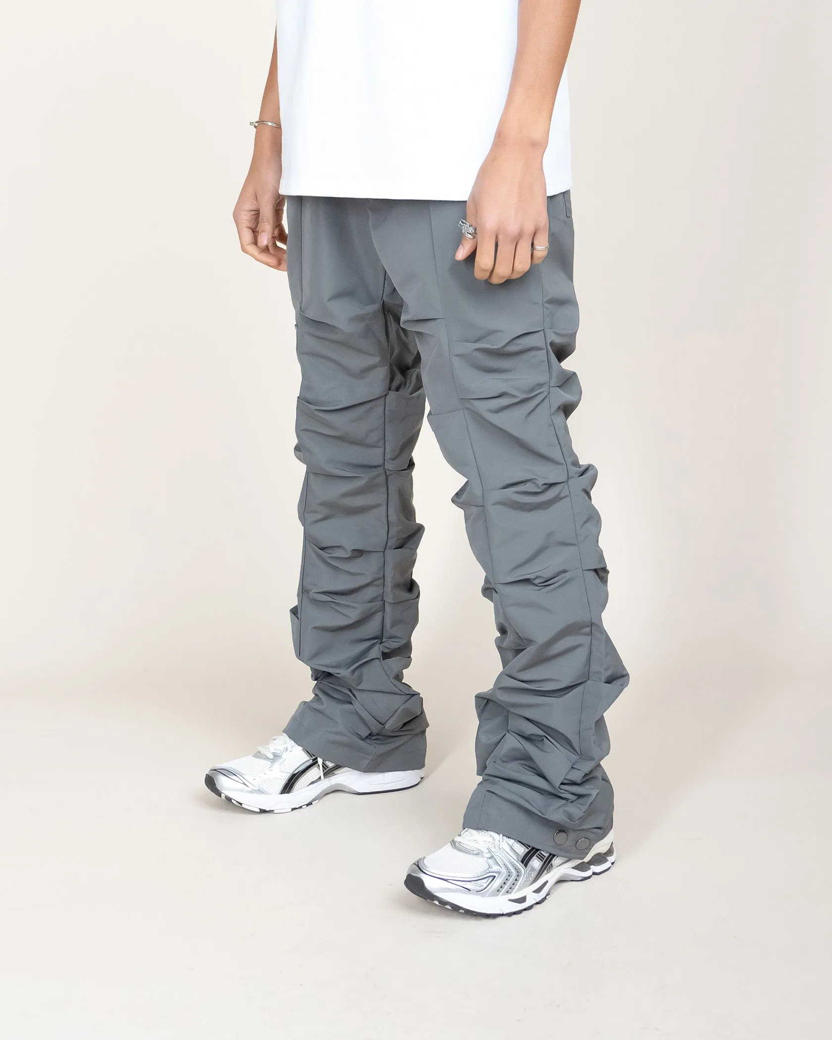 EPTM TEKNO FLARE PANTS-GREY