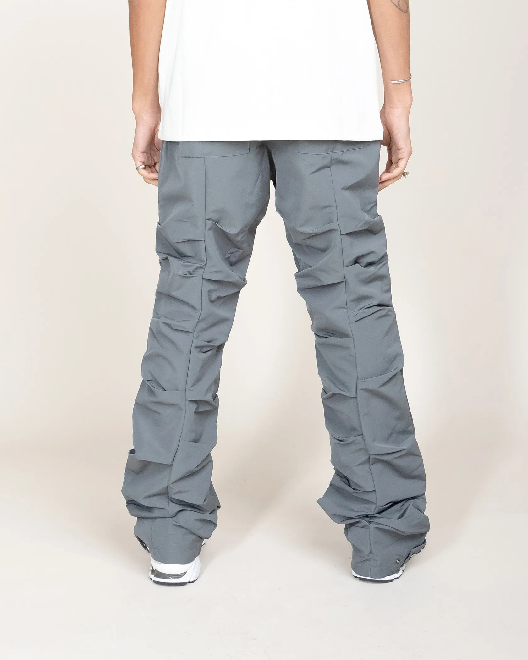 EPTM TEKNO FLARE PANTS-GREY