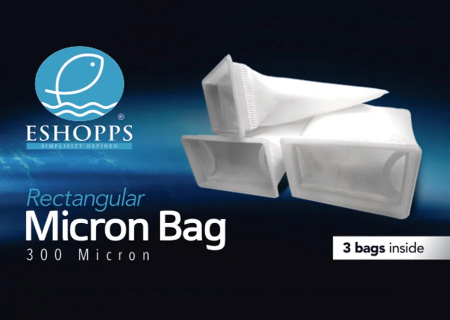 Eshopps Rectangular 300 Micron Bag 4.5 x 7 x 14.5