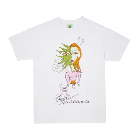 Frog Distracted T Shirt White