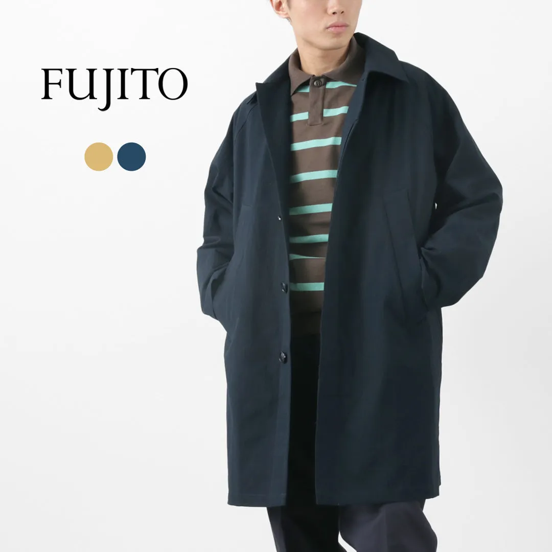 FUJITO / Balmacaan Coat Wall Twisted Ox