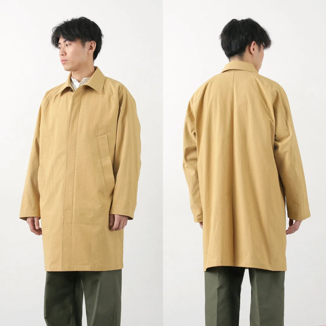 FUJITO / Balmacaan Coat Wall Twisted Ox