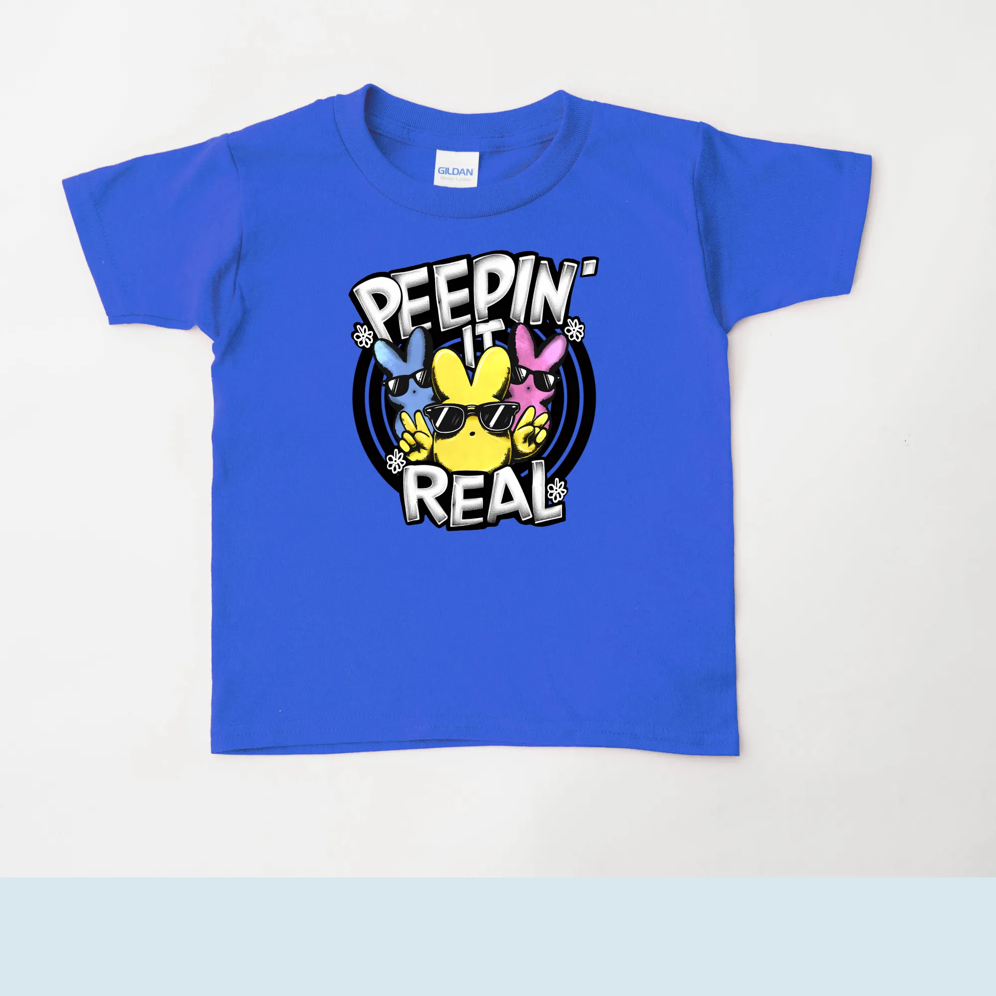 Funny Easter Shirt for Boys | Peepin' It Real