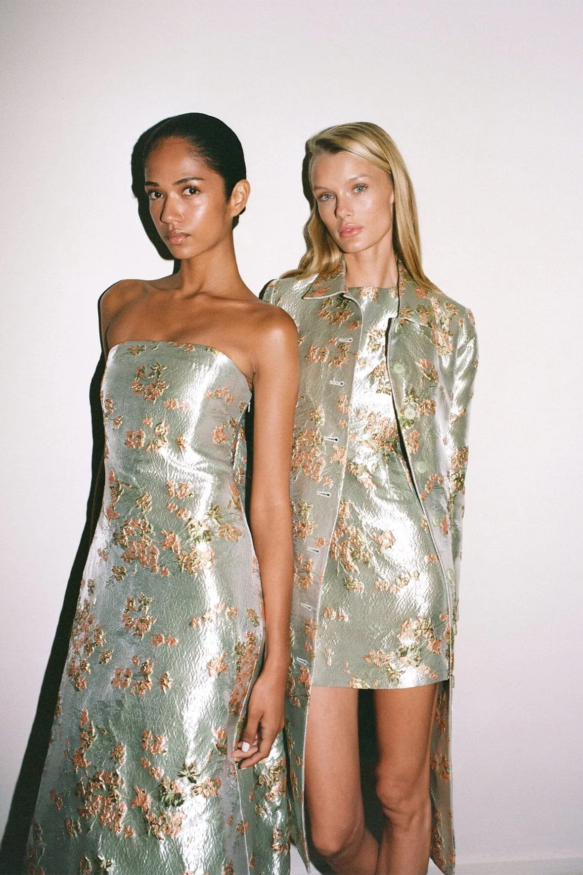 GARDEN DRESS | METALLIC BLOOM