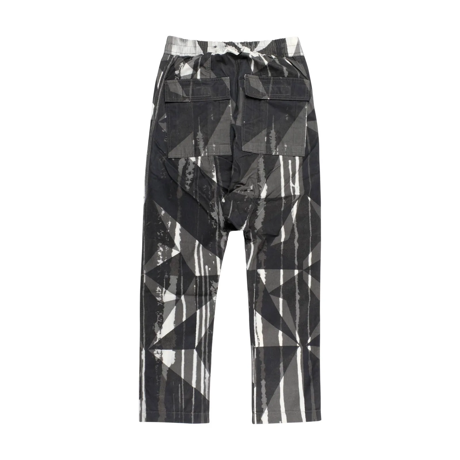 Geometric Cargo Pants