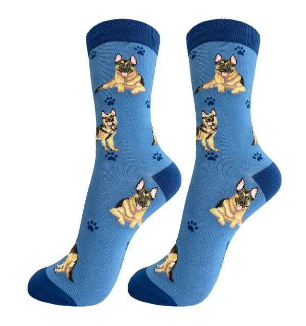 German Shepherd Socks-Full Body