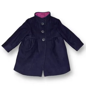 Girls Crewcuts Size 2T Dark Blue Pea Coat