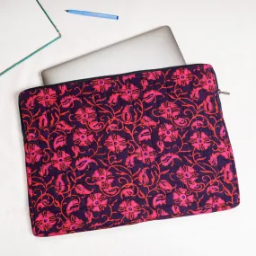 Handcrafted Quilted Laptop Sleeve (11 x 16 in)