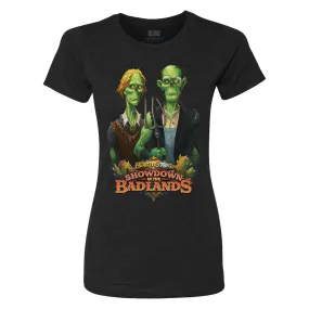 Hearthstone Showdown in the Badlands Women's Black T-Shirt