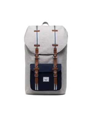 Herschel Little America Backpack 25L - Light Grey Crosshatch/Peacoat