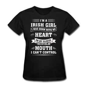 I'm A Irish Girl Women's T-Shirt