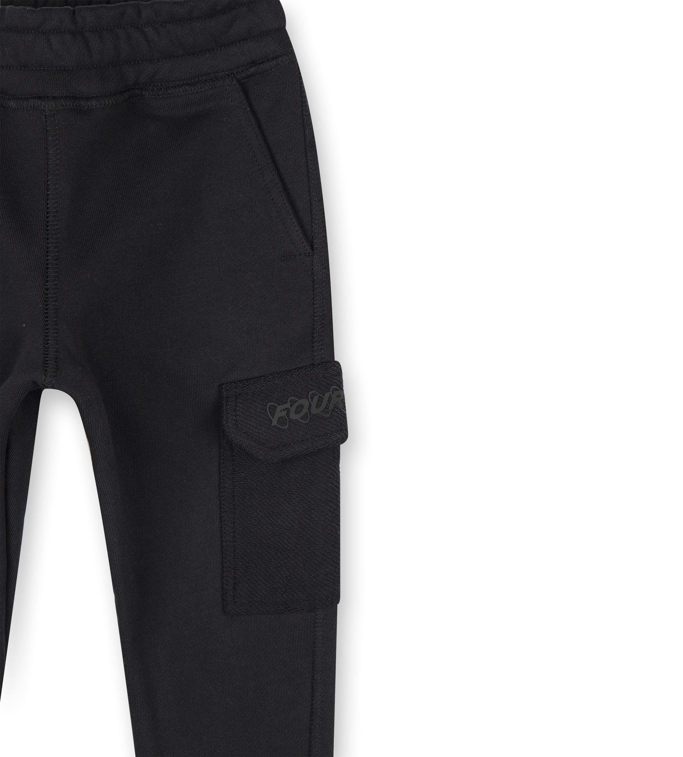 Inside Out Cargo Pants Black