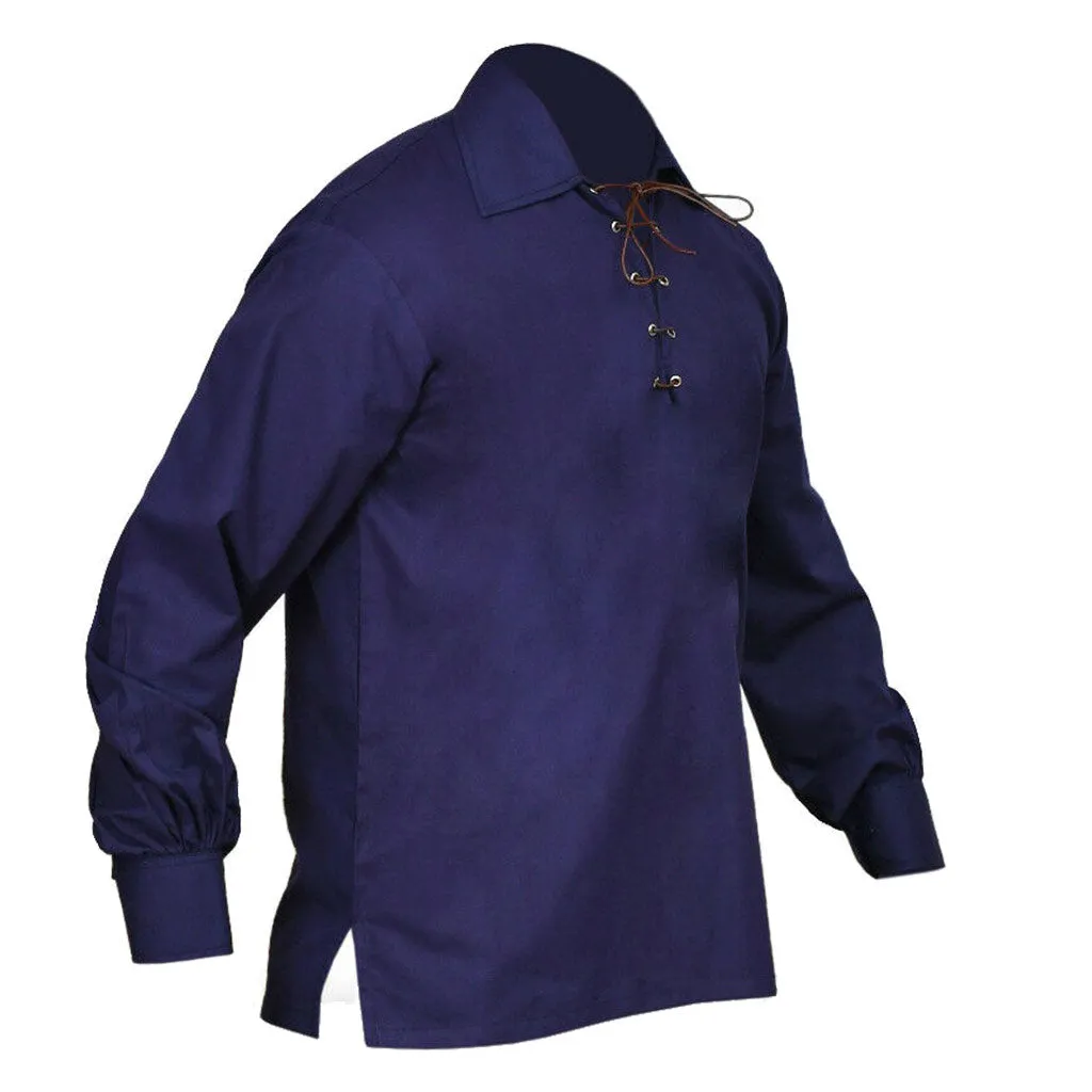 Jacobite Ghillie Shirt Navy Blue