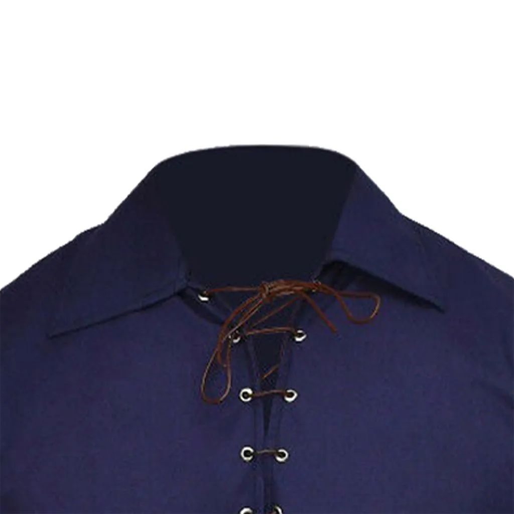 Jacobite Ghillie Shirt Navy Blue