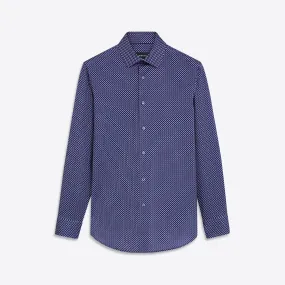 JAMES Geometric Print OoohCotton Twill Shirt