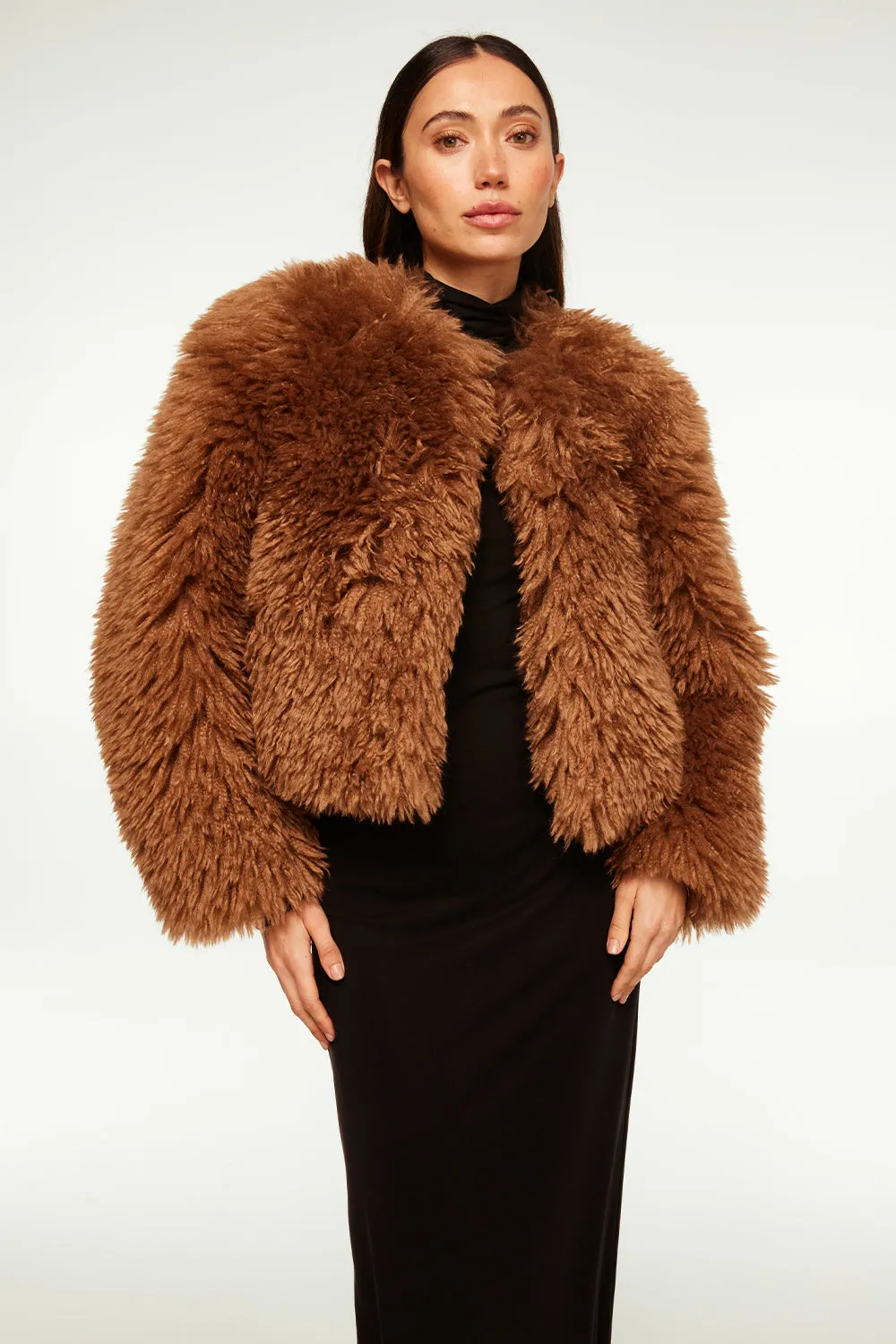 JORDYN FAUX FUR JACKET