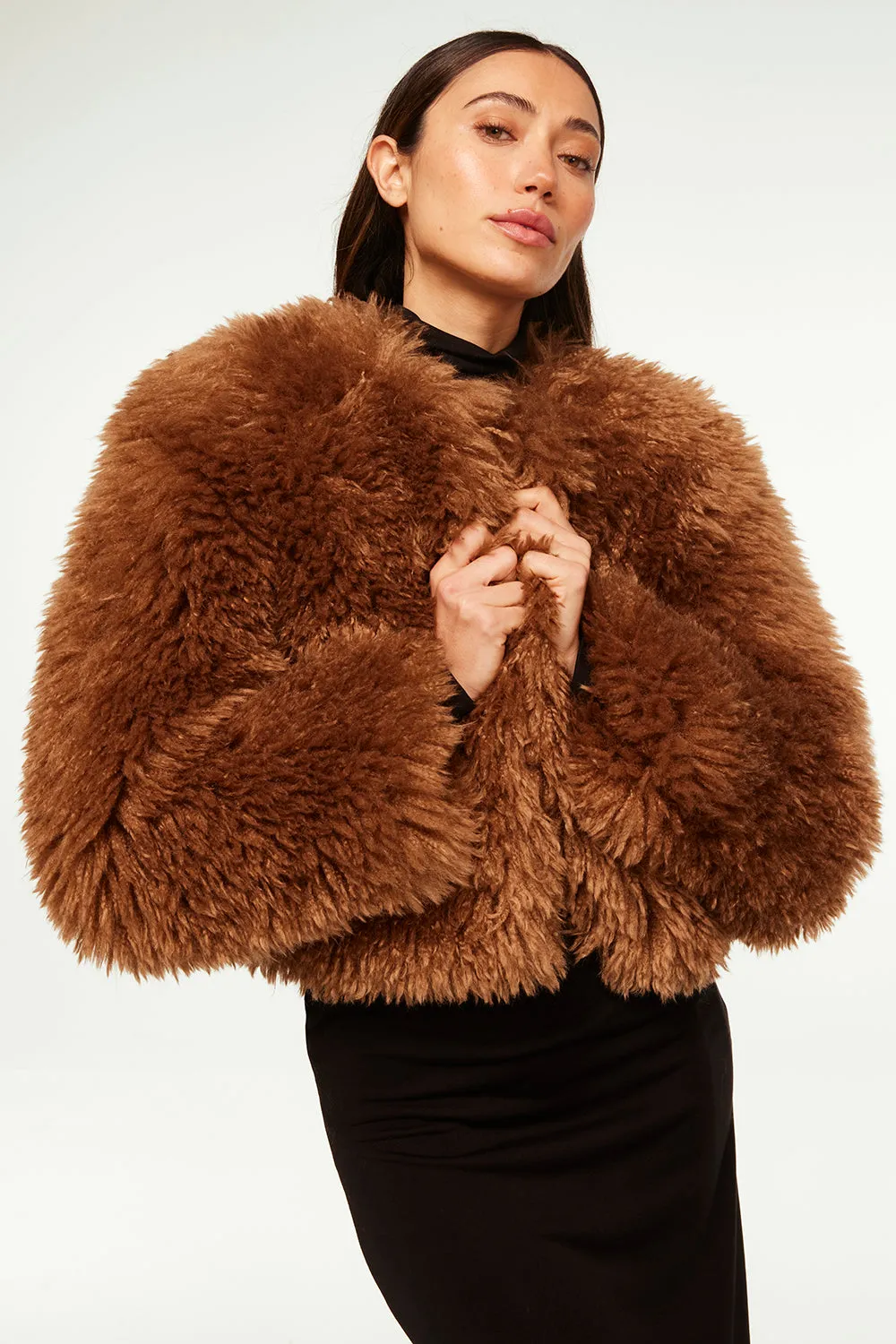 JORDYN FAUX FUR JACKET