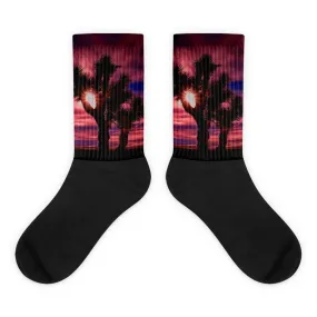 Joshua Tree Moonlit Socks - California