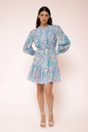 Joslyn Pin Tuck Mini Dress