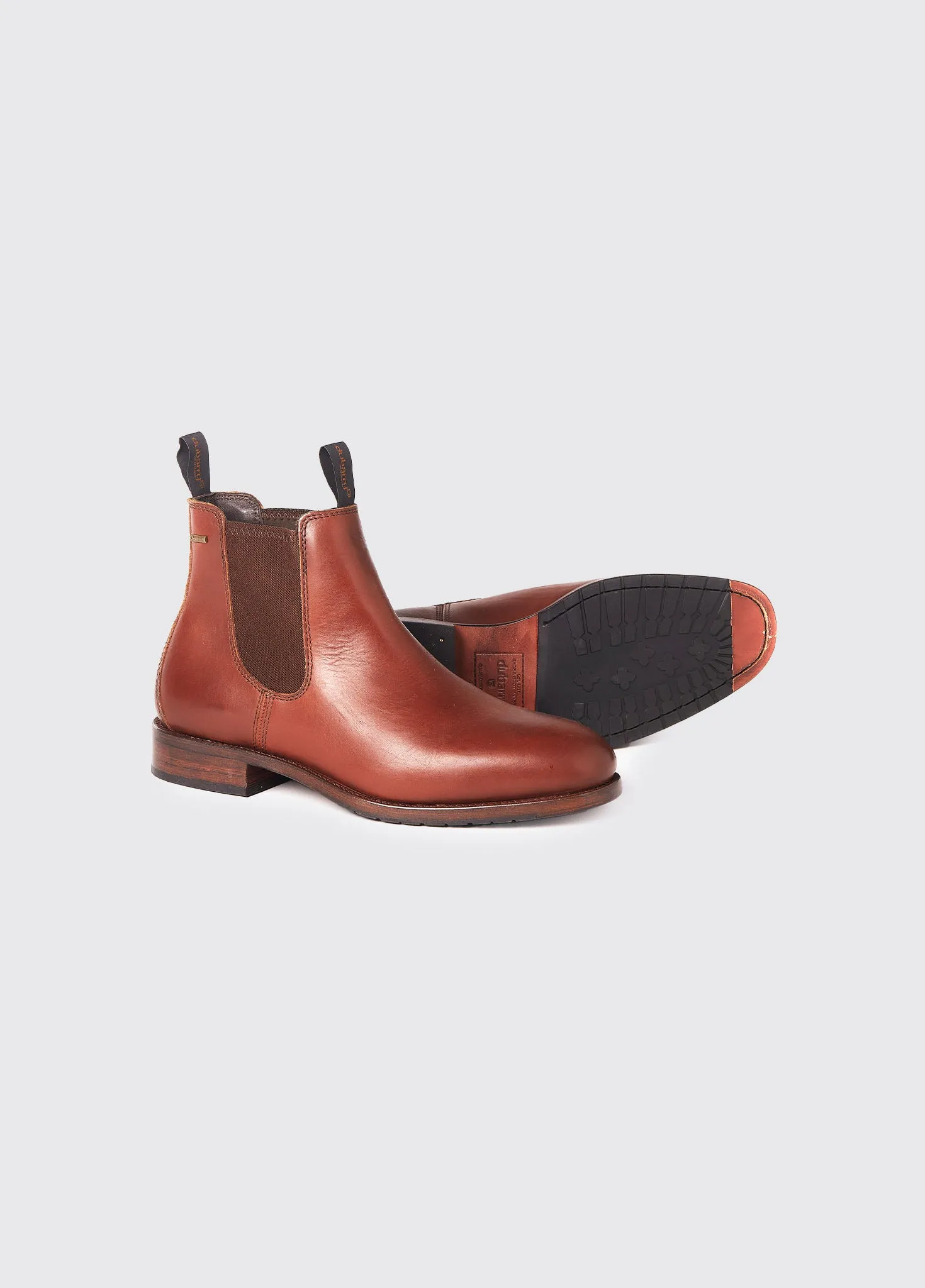 Kerry Leather Soled Boot - Chestnut