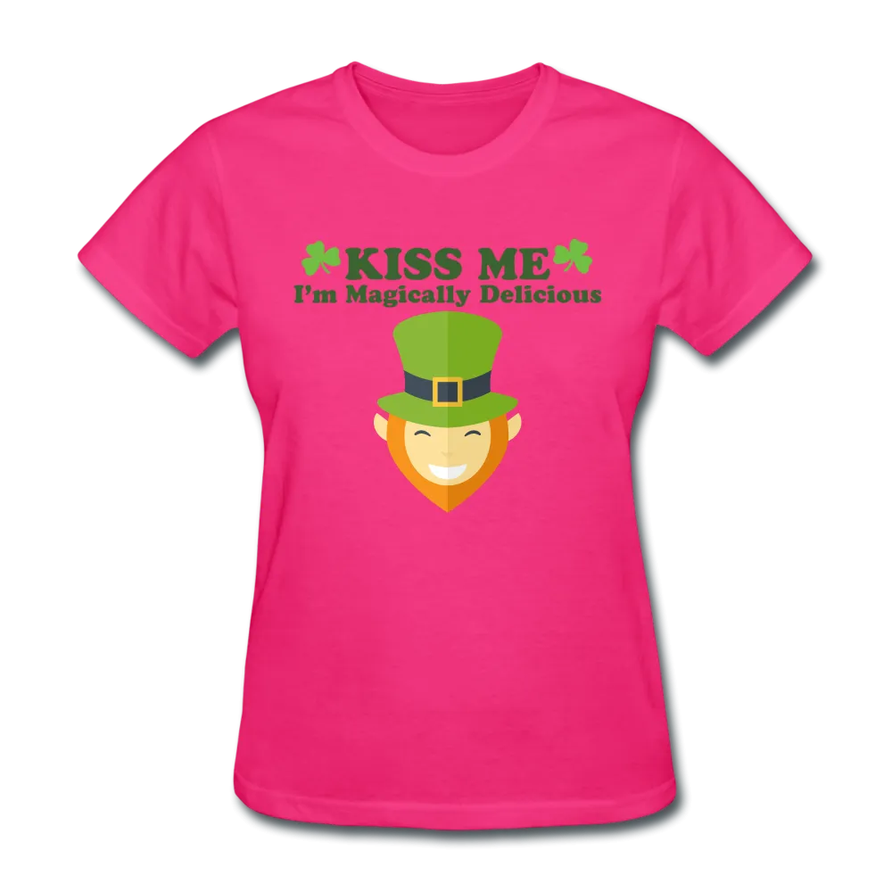 Kiss Me I'm Magically Delicious Women's T-Shirt