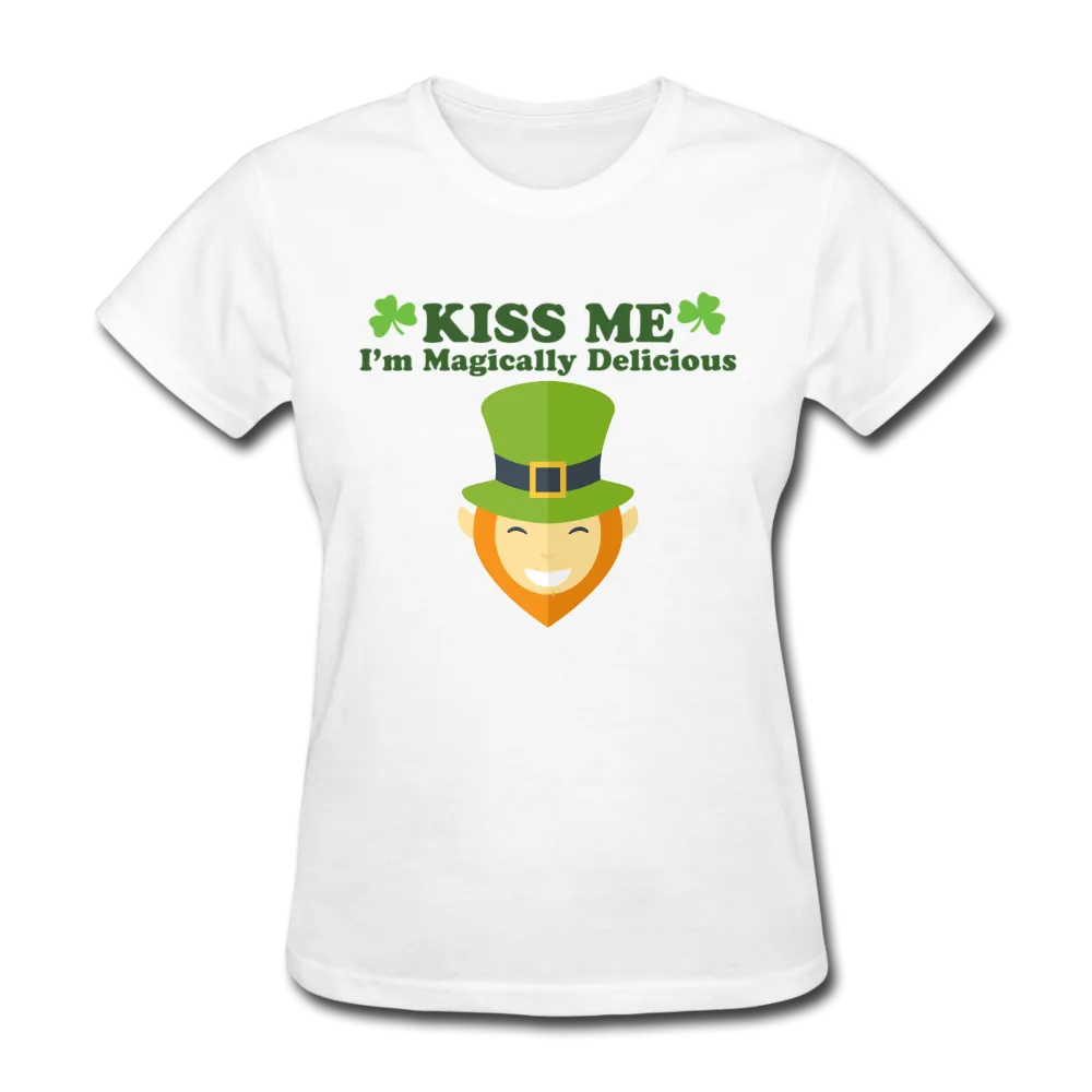 Kiss Me I'm Magically Delicious Women's T-Shirt