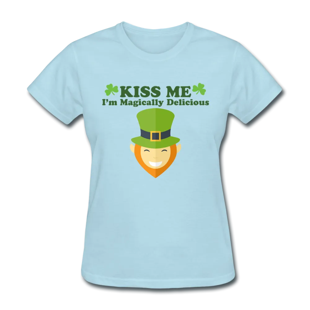 Kiss Me I'm Magically Delicious Women's T-Shirt