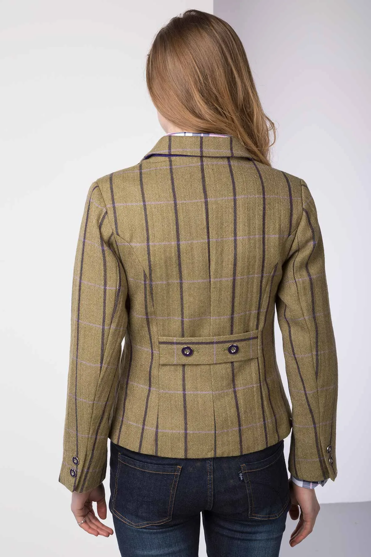 Ladies Tweed Hacking Jacket