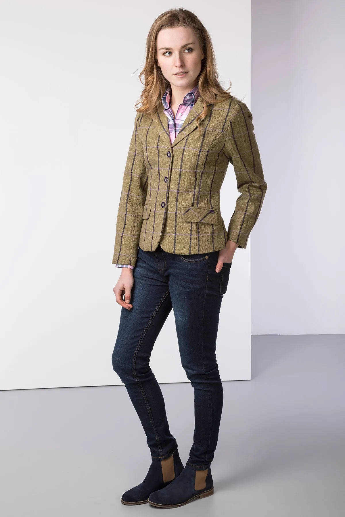 Ladies Tweed Hacking Jacket