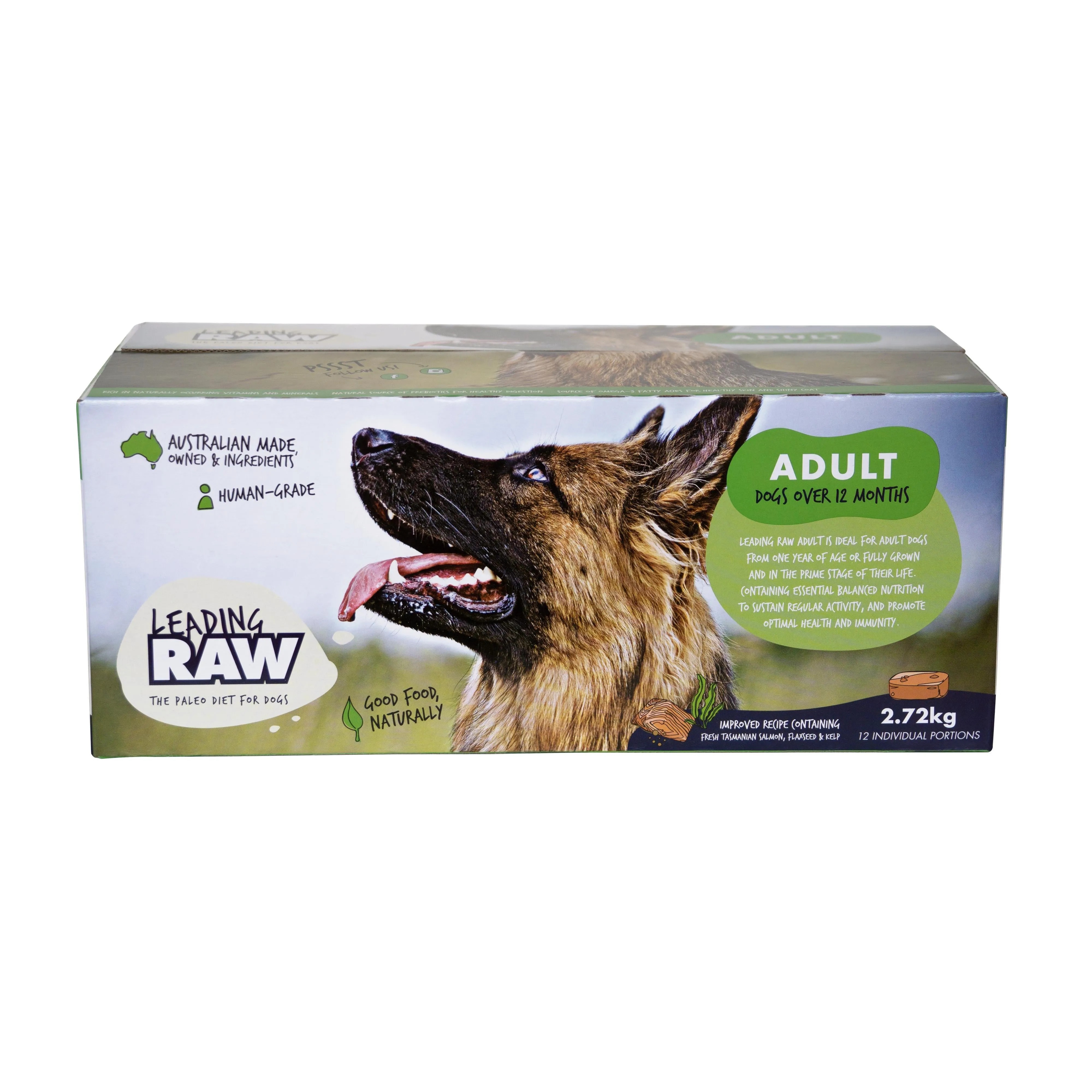 Leading RAW Adult Lifestage Dog Food 2.72kg