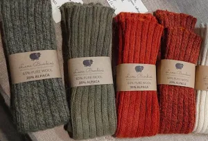 LEG WARMERS ~ Naturally Dyed