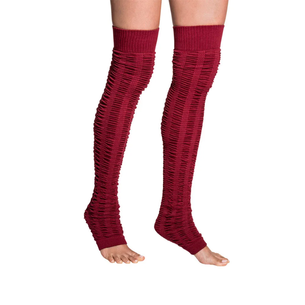 Leg Warmers - Ruched Tanami