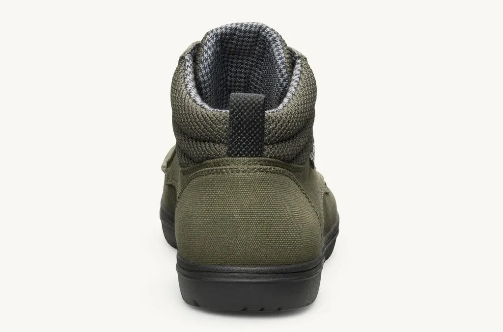 Lems Boulder Mid Boot Unisex UK Sizes - Military Green