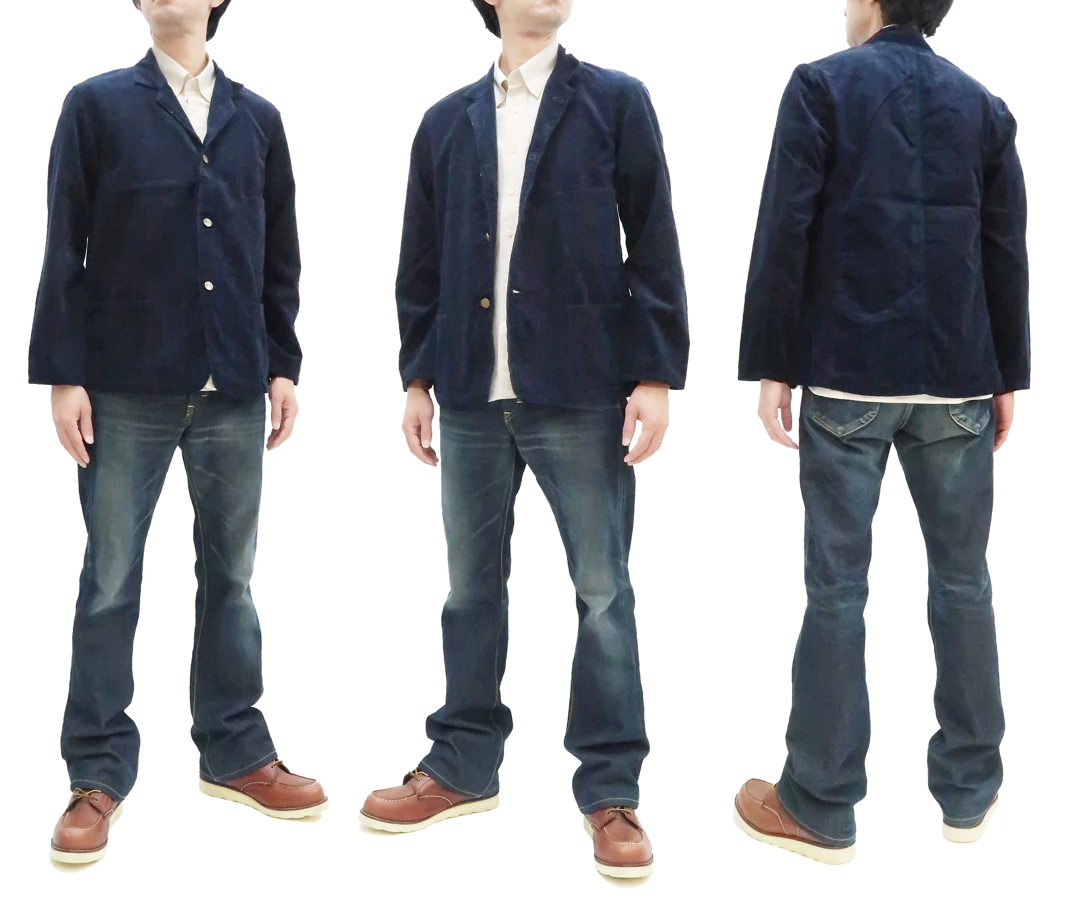 Levi's Sunset Coat 71964 Men's Casual Corduroy Blazer Sack Jacket Levis Levi Strauss 71964-0009 719640009 Navy-Blue