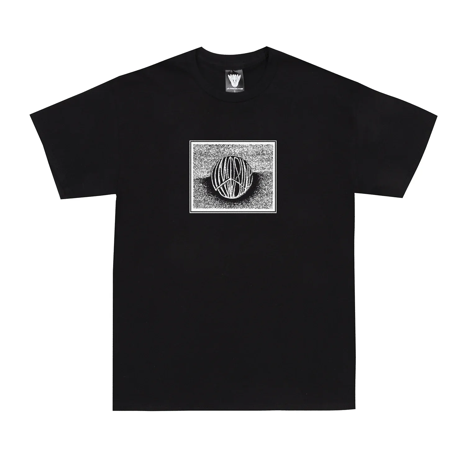 LIMOSINE PEACE BALL T SHIRT BLACK