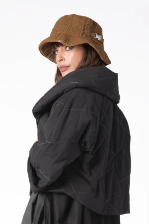 LUUKAA Quilted Jacket in Black