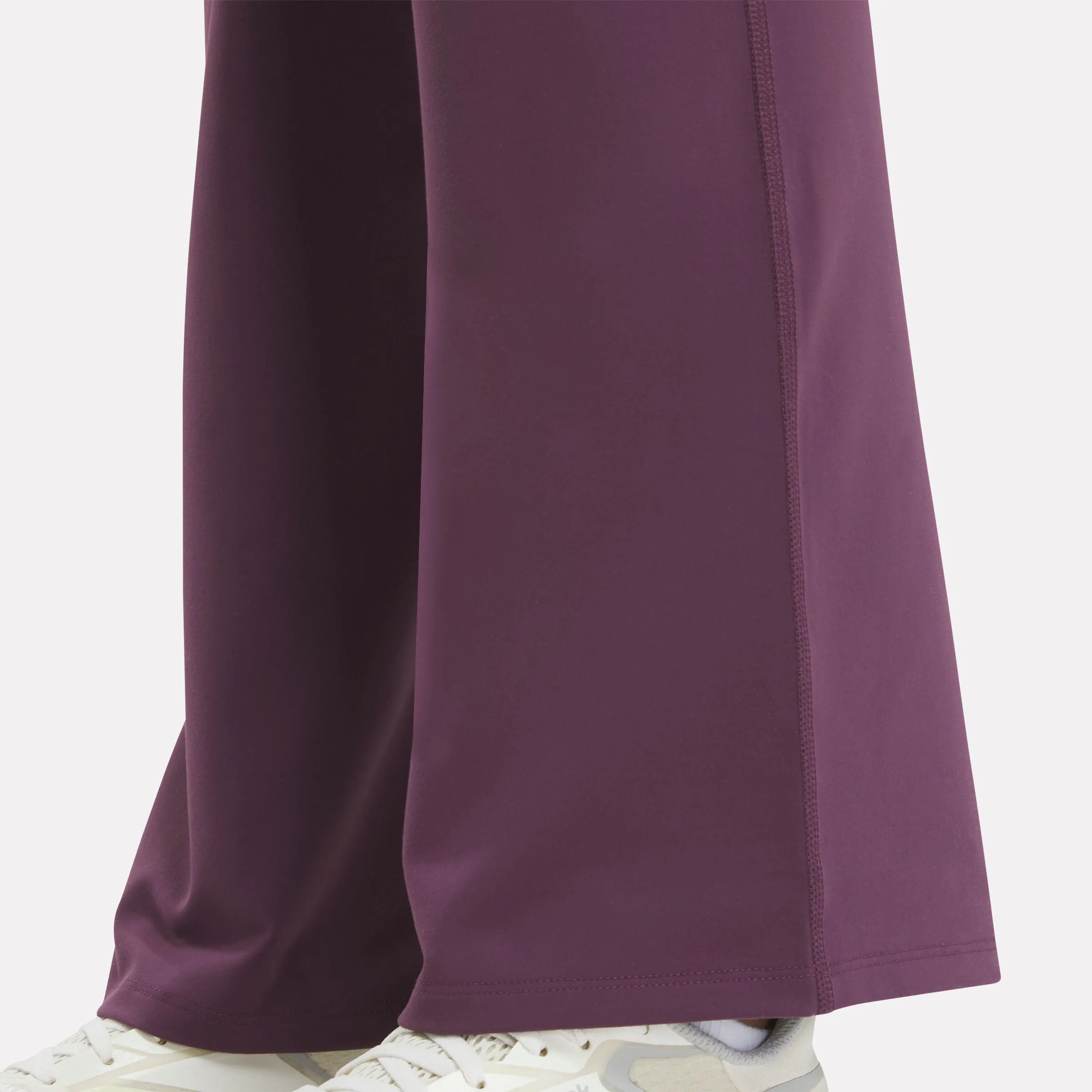 Lux High-Rise Mini-Flare Pants Midnight Plum