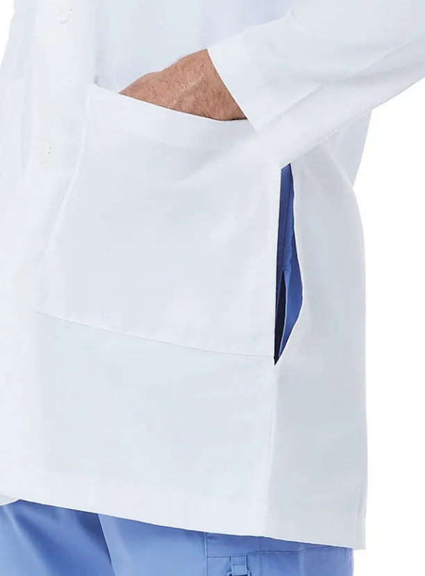 Maevn Unisex 3 Pocket Twill Lab Coat Style - 7551 Sizes XS - 5XL