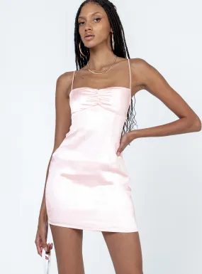 Melania Mini Dress Pink