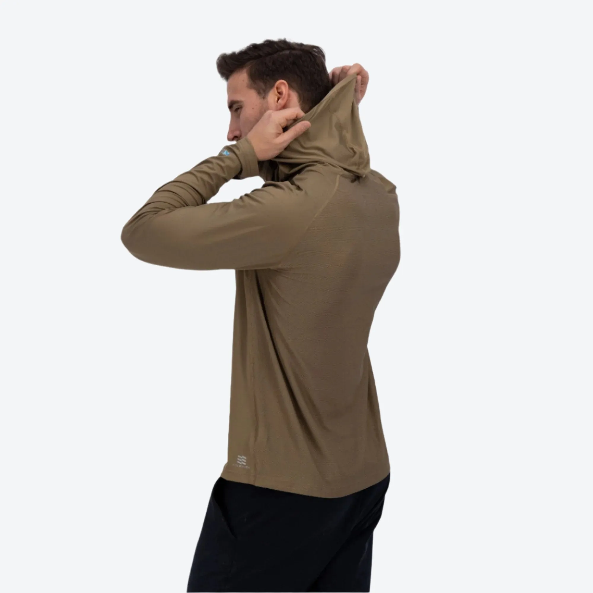 Men's Cooling Hooded LS Shirt