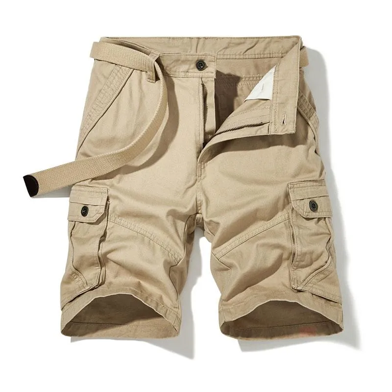 Men's Cotton Cargo Shorts 41252357L