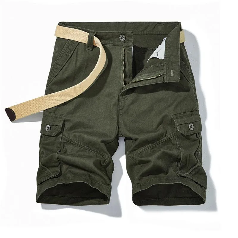 Men's Cotton Cargo Shorts 41252357L