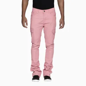 Men's French Cargo Stacked Denim Pant